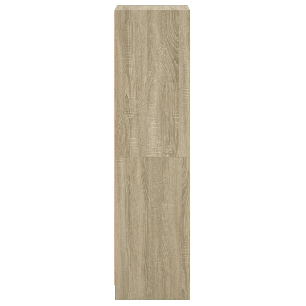 vidaXL 2 Door Sonoma Oak Highboard Image 6