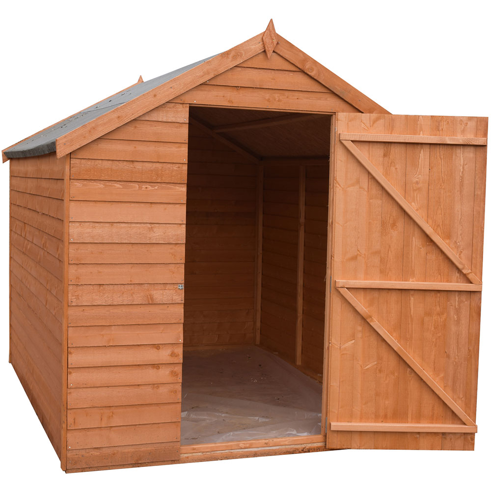 Shire 8 x 6ft Dip Treated Overlap Shed Image 4