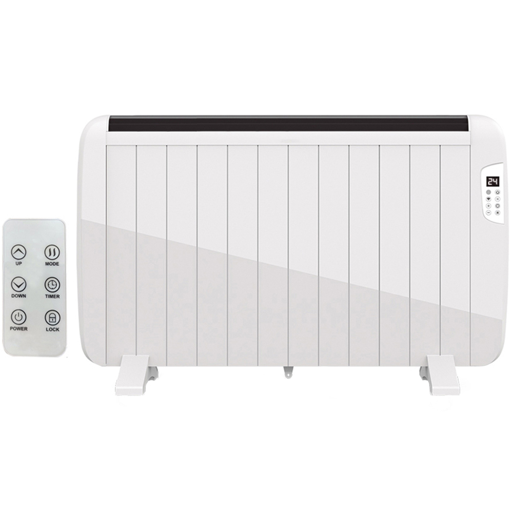 Ener-J Smart Wi-Fi White Electric Radiator Heater 2000W Image 1