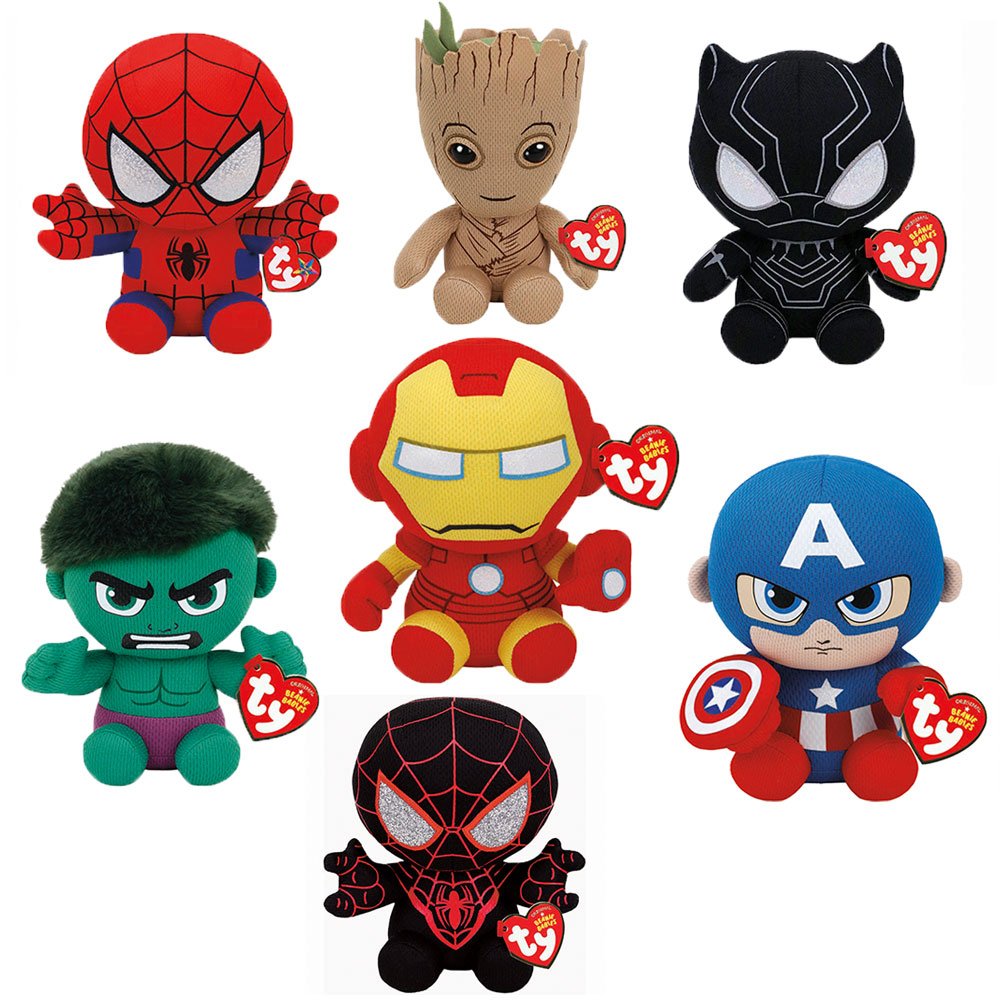 Single Marvel Beanies in Assorted styles Image 1