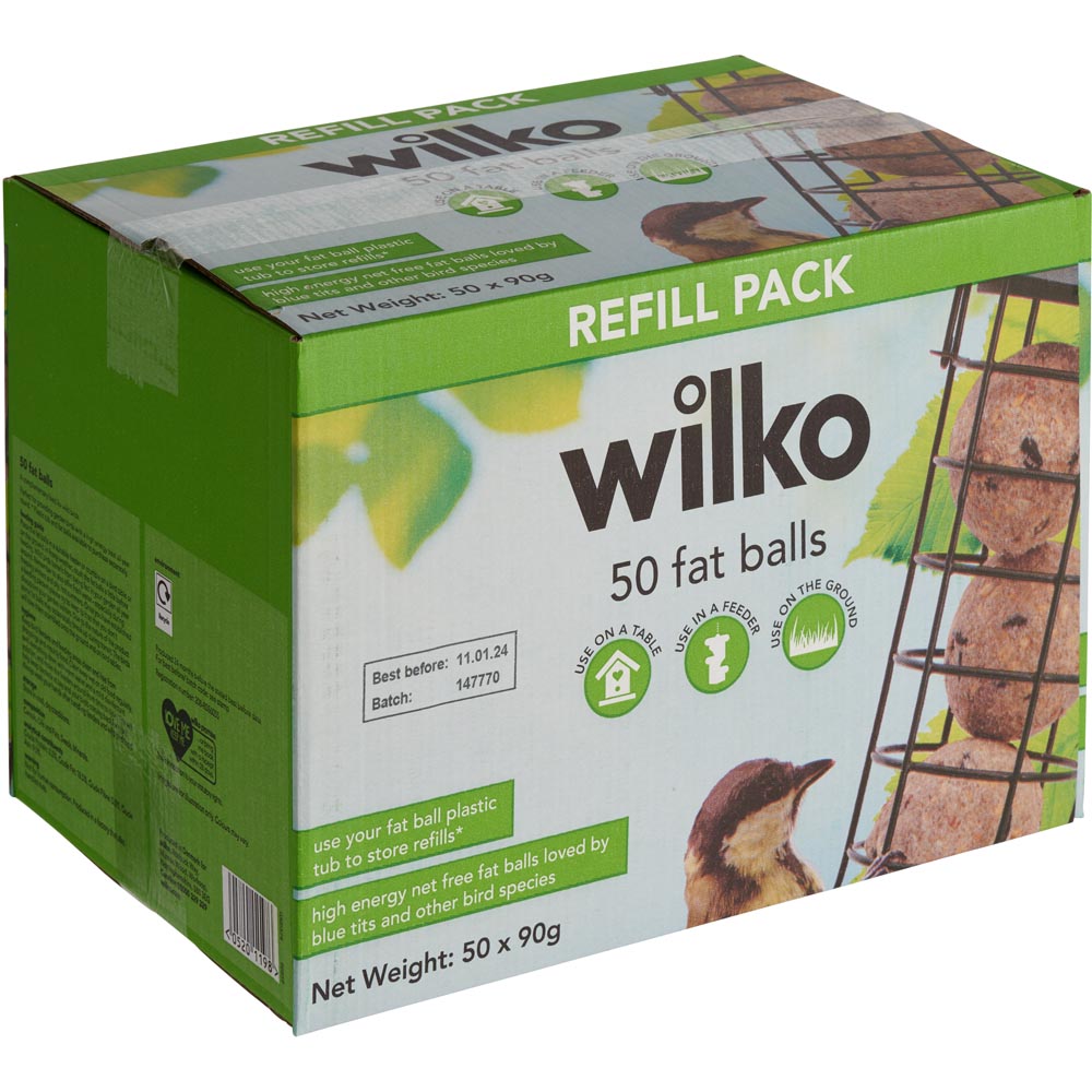 Wilko Box Fat Balls 50x90g Image 2