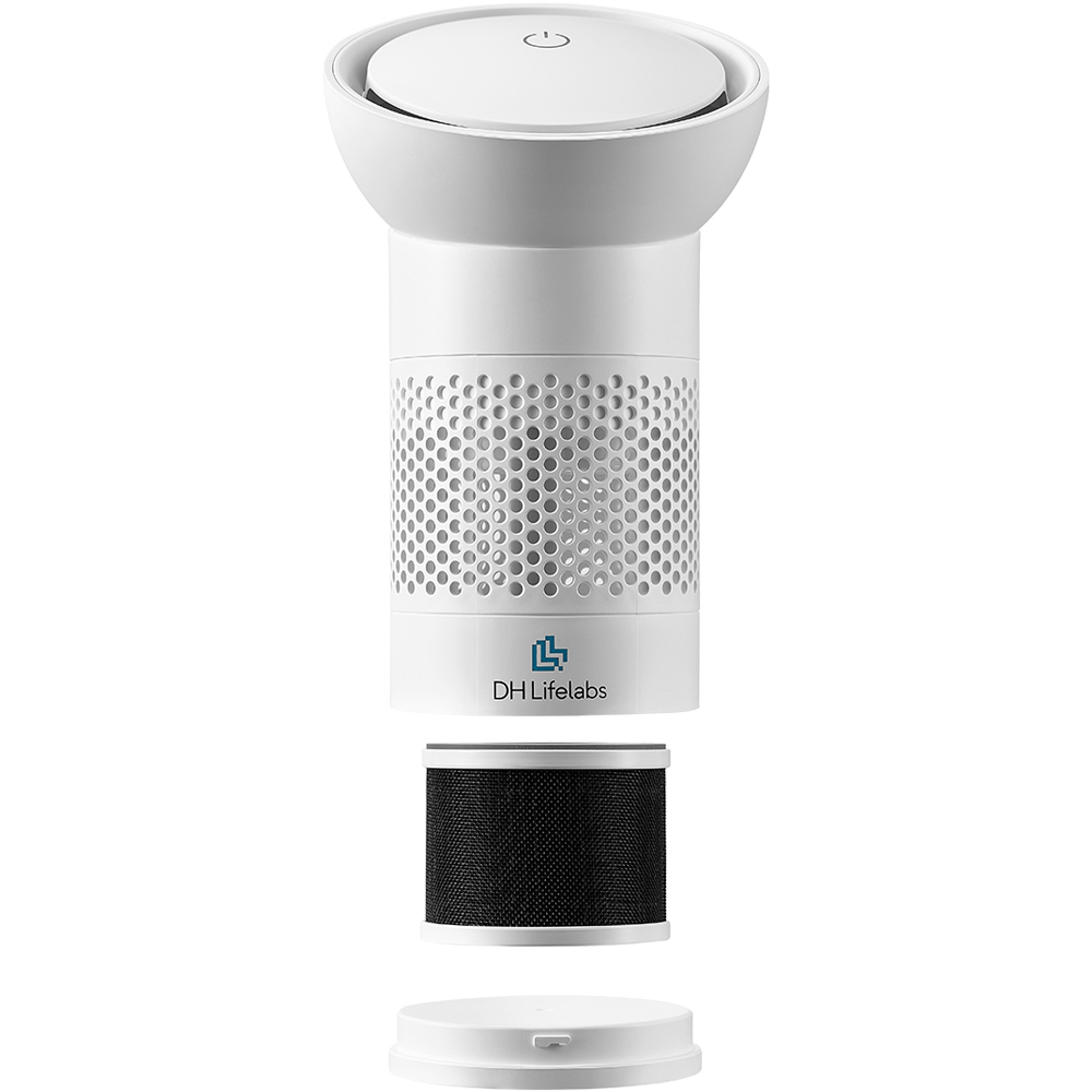 DH Lifelabs Sciaire Portable Air Purifier White Image 2