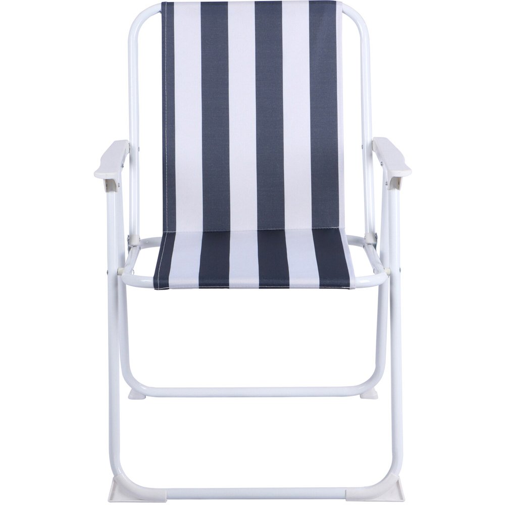 Striped Folding Chair Image 8