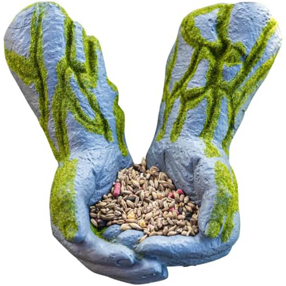 Marco Paul Wall Mounted Resin Hand Garden Ornament Image 1