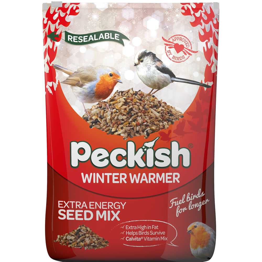 Peckish Wild Bird Winter Warmer Seed Mix 1kg Image 1