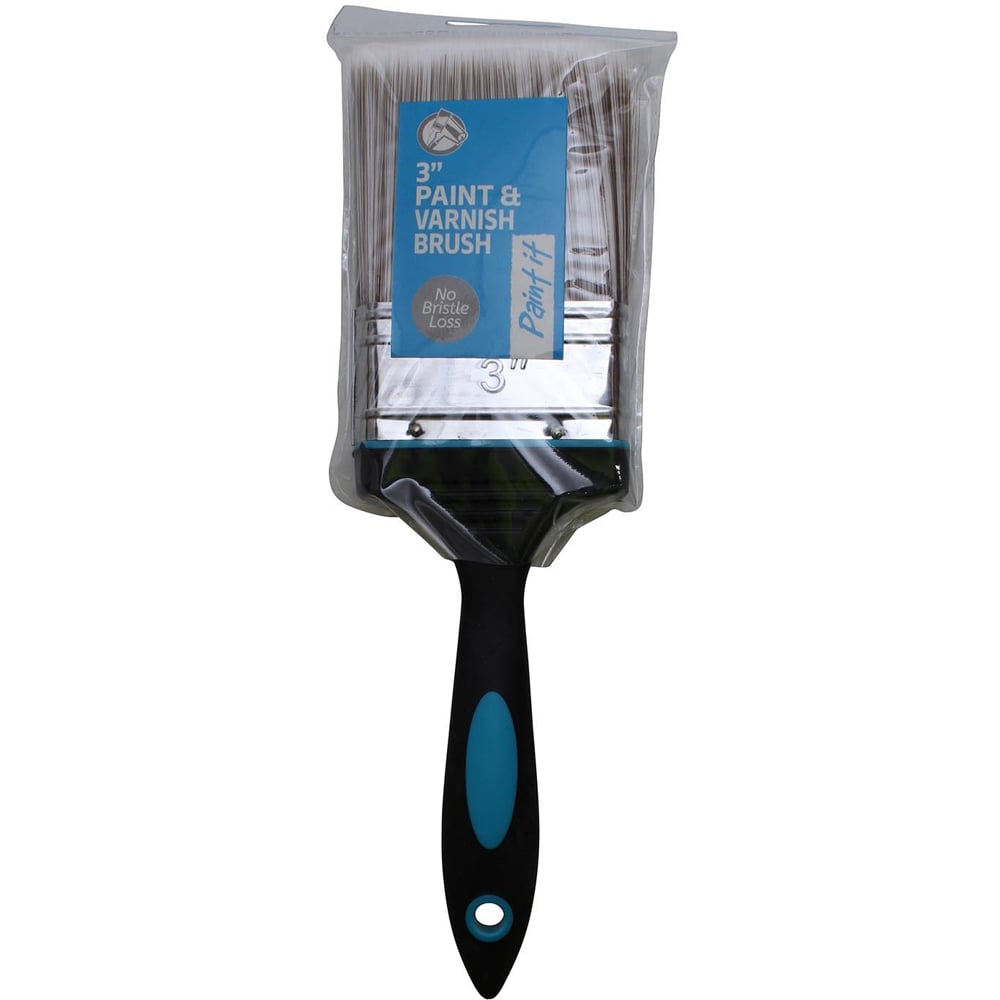 Prepare It 3 inch No Bristle Loss Paint and Varnish Brush Image 1