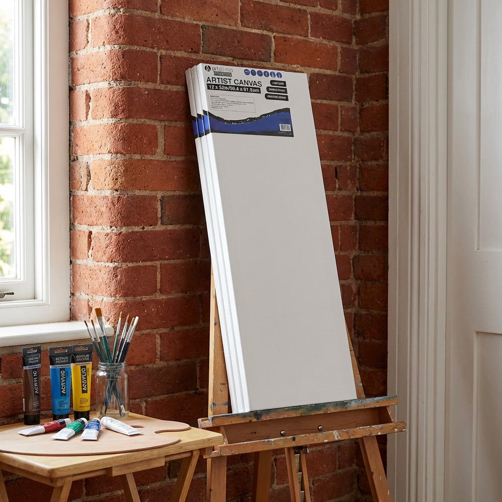 Art Studio Premium Artists Canvas 3 Pack Image 4