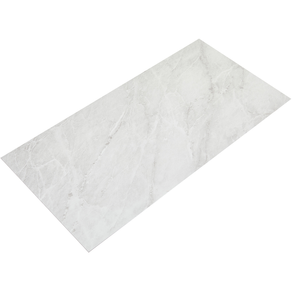 Living and Home PVC White Stone Effect Self Adhesive Waterproof PVC Flooring Plank 28 Pack Image 2