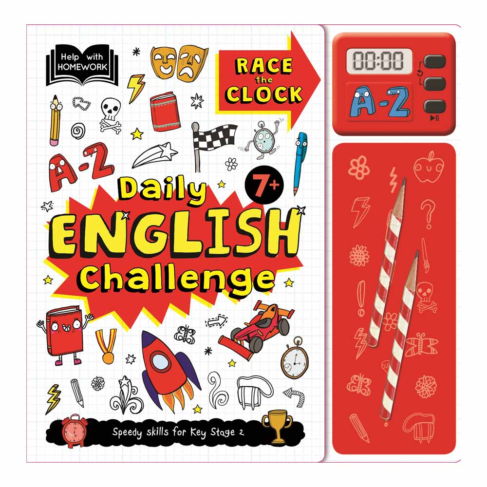 Help With Homework: 7+ English Challenge Pack Image