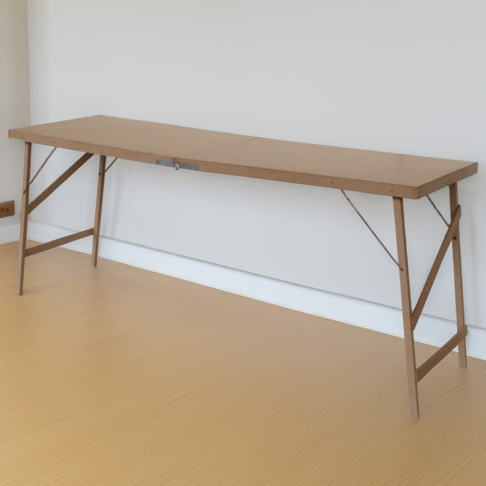 MDF Pasting TableNatural Image 1