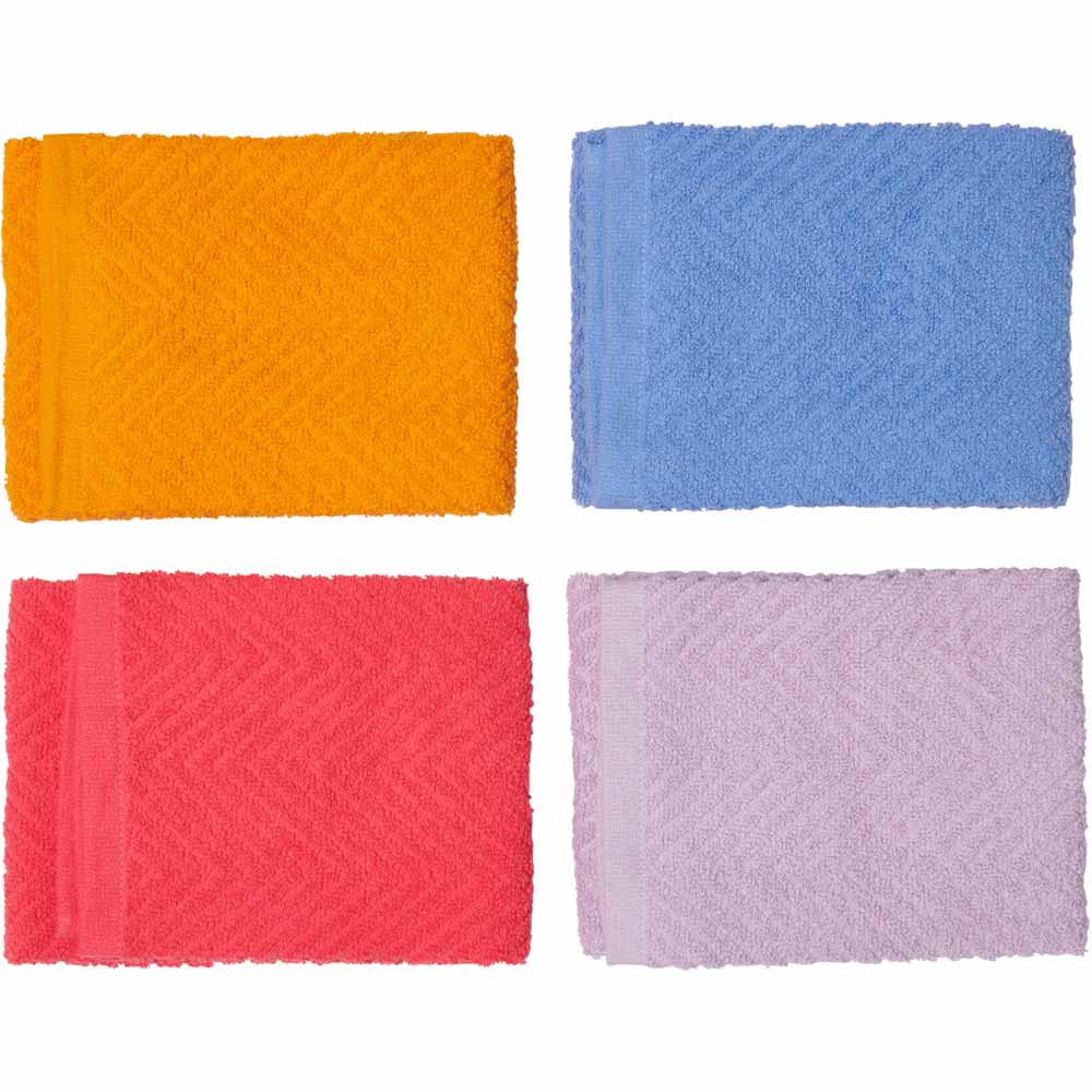 Wilko Brights Tea Towels 4 Pack Image 3