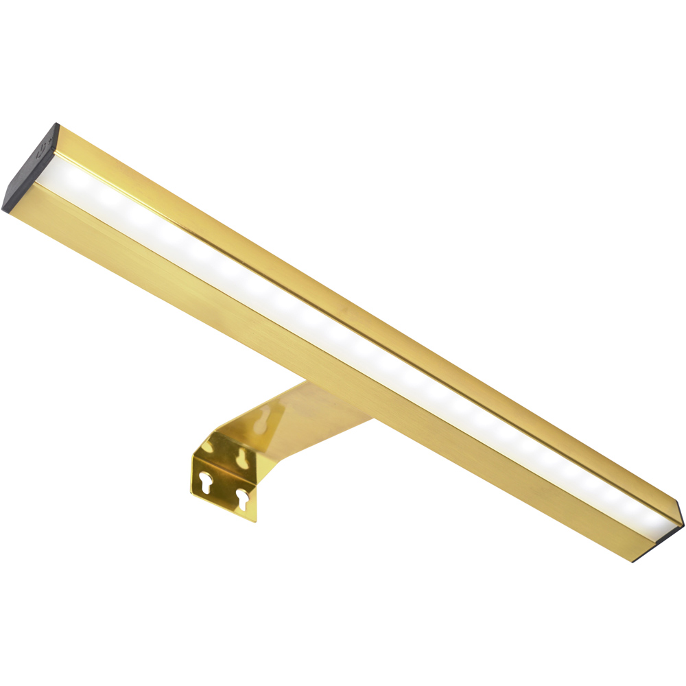 ValueLights Ryle Gold Rechargeable Easy Fit Wall Light Image 1