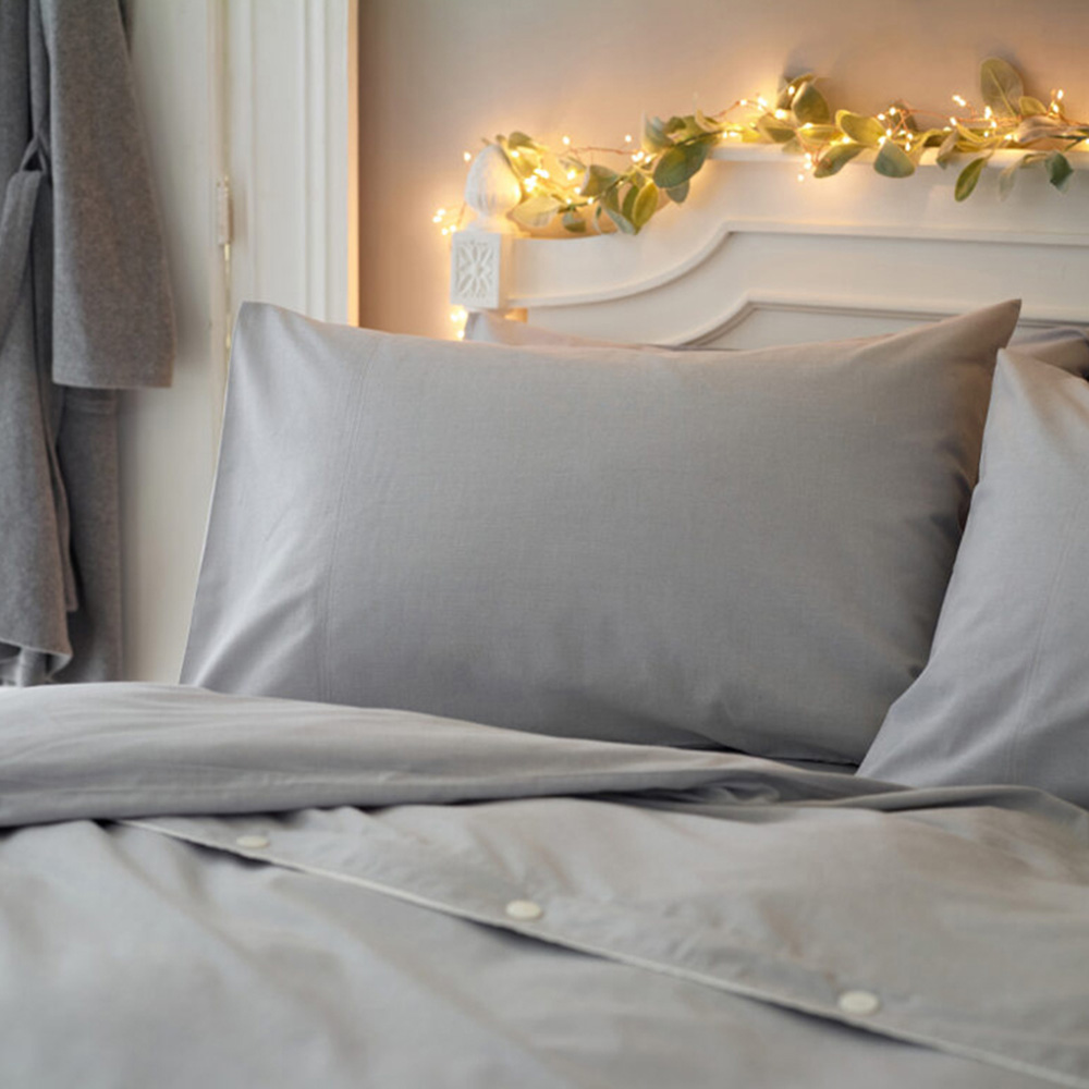 Deyongs Southwick Single Grey Reversible Duvet Set Image 2