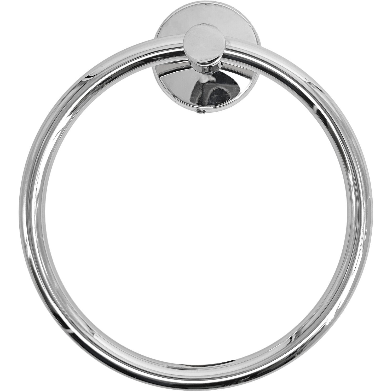 New Kensington Towel Ring Silver Image 1