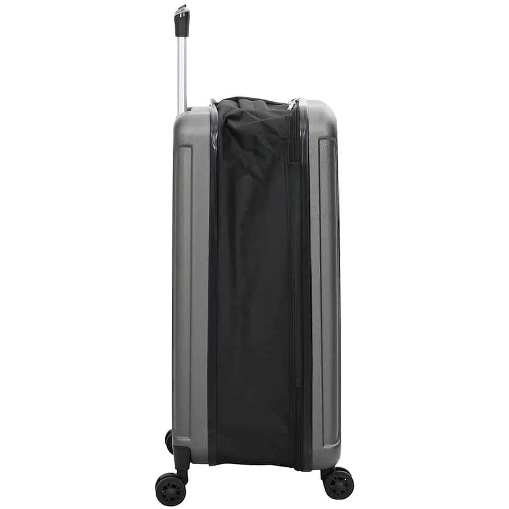 vidaXL 24 inch Grey Rectangular Travel Bag Image 4