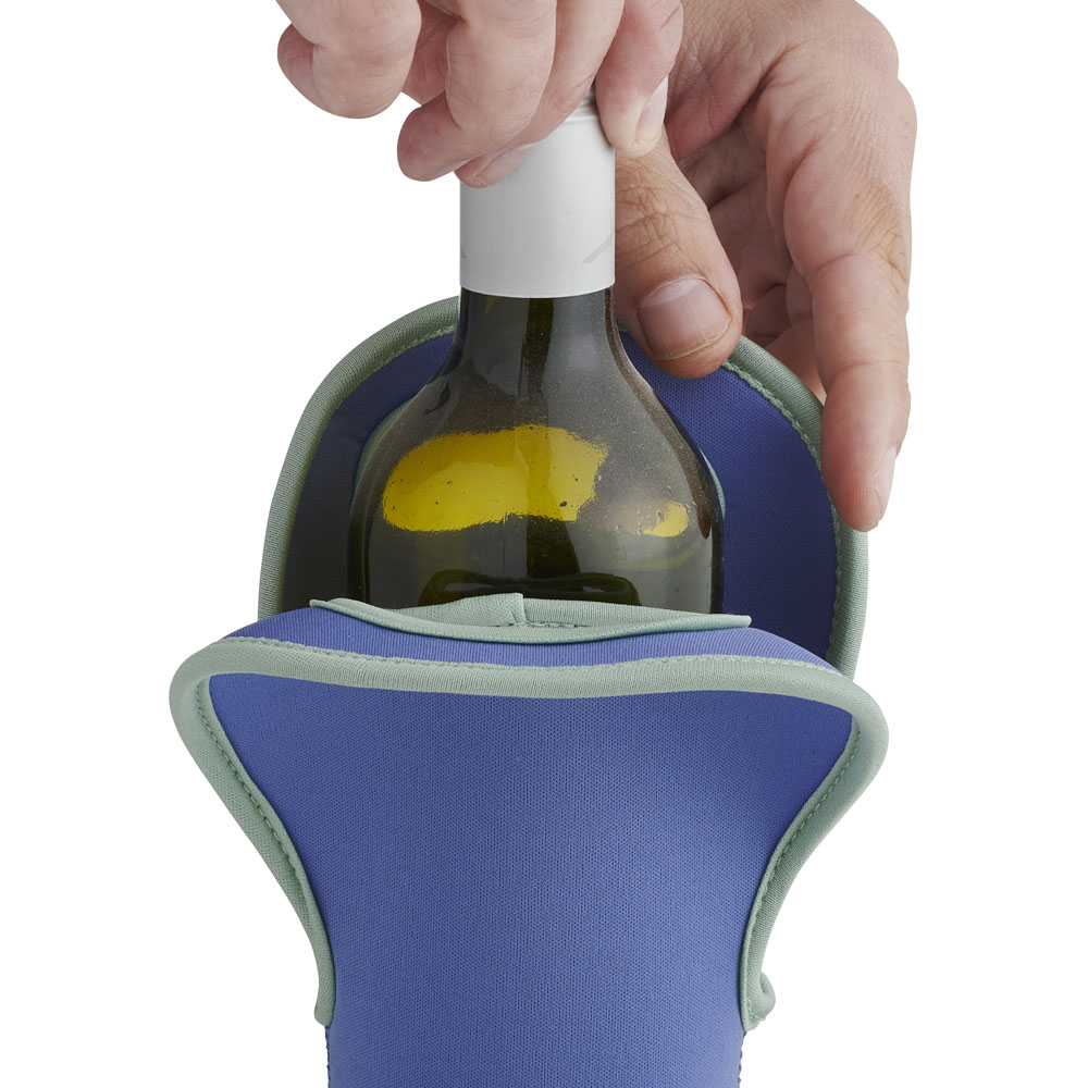 Wilko Printed Wine Bottle Carrier Image 3