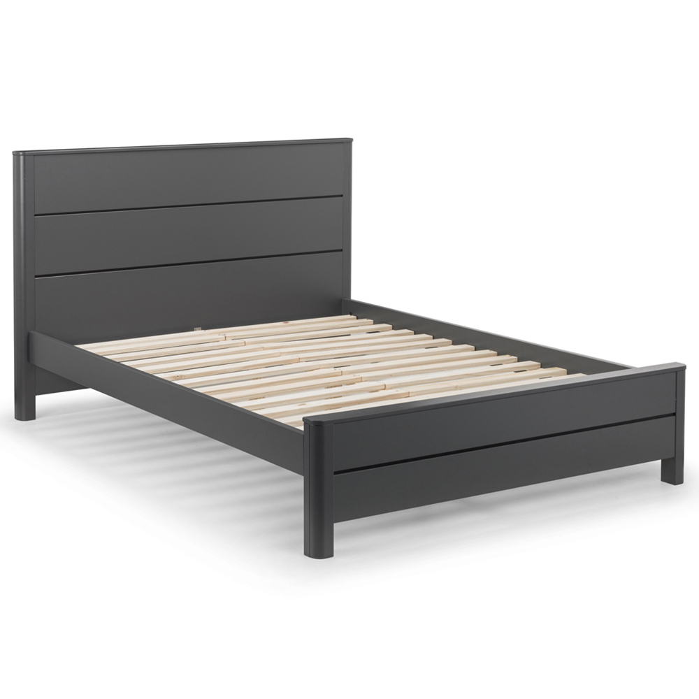 Julian Bowen Chloe King Size Storm Grey Bed Image 3