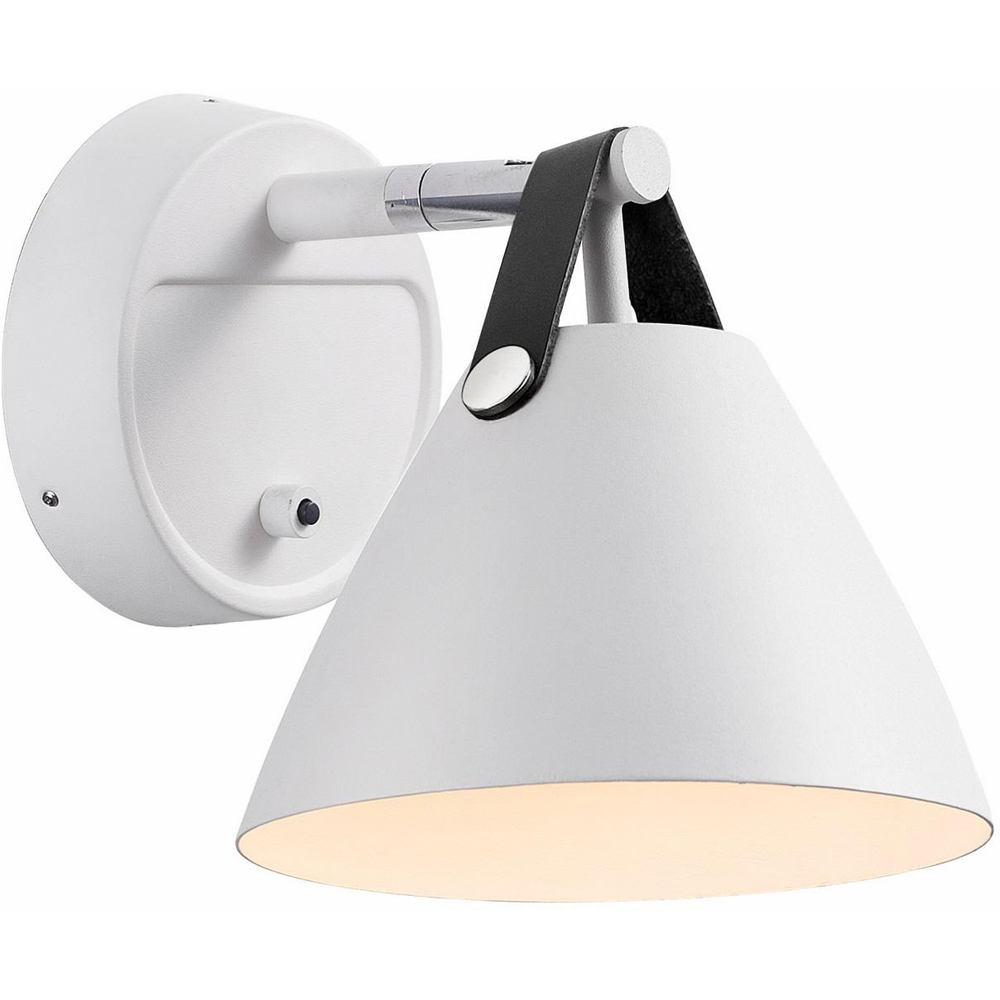 Nordlux Strap 15 White Wall Light Image 3