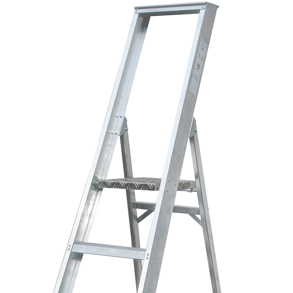 Lyte Ladders & Towers Professional Aluminium 6 Tread Platform Step Ladder Image 2