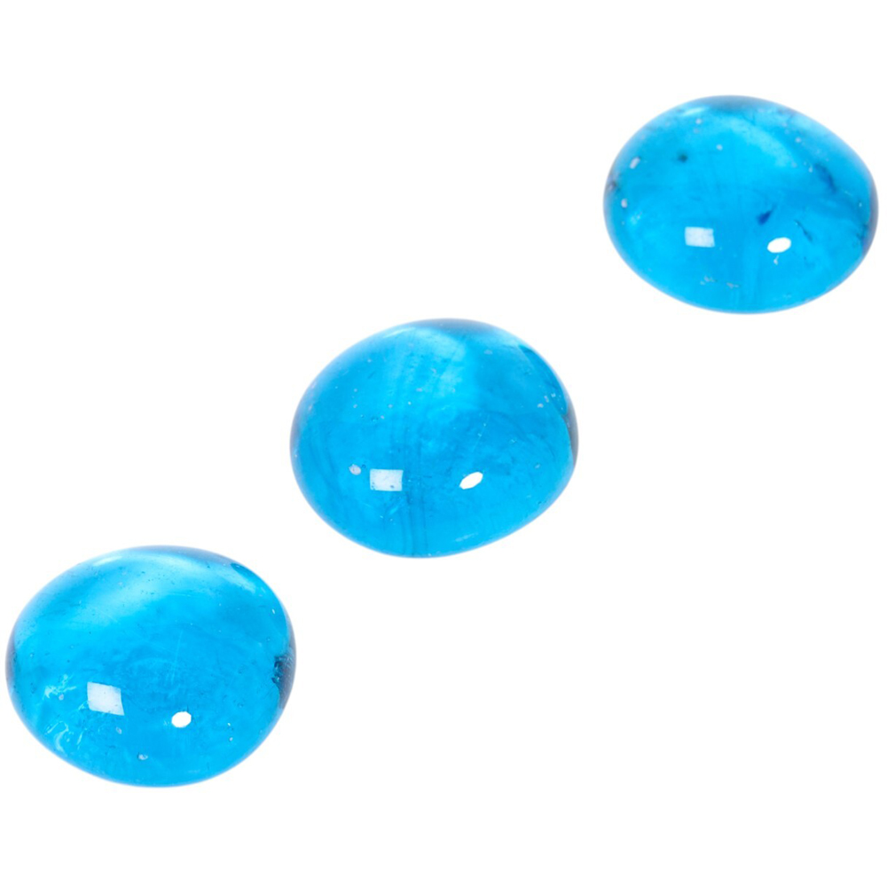 Glass Decorative Pebbles Blue Image 4