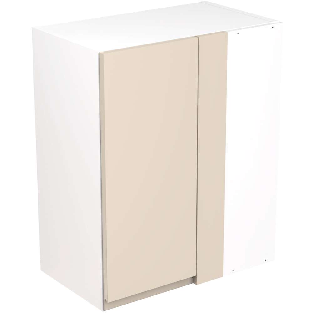 Kitchen Kit J-Pull Matt Cashmere Blind Corner Wall Kitchen Cabinet Flatpack 600mm Image 1