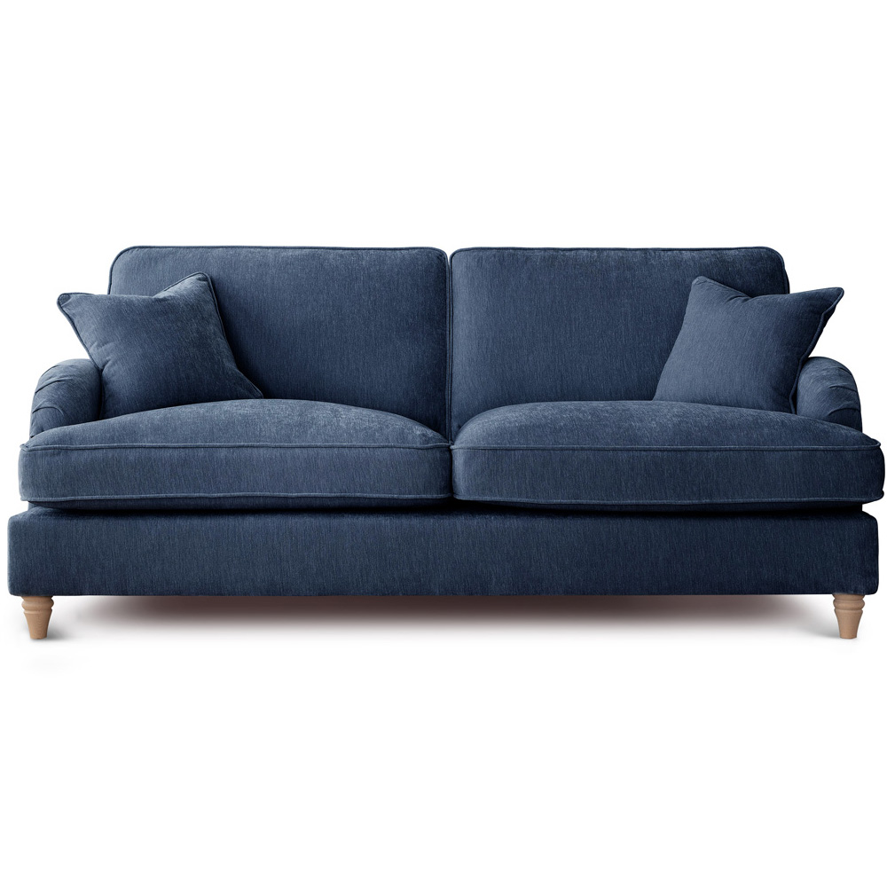 The Vienna 3 Seater Navy Sofa Image 2