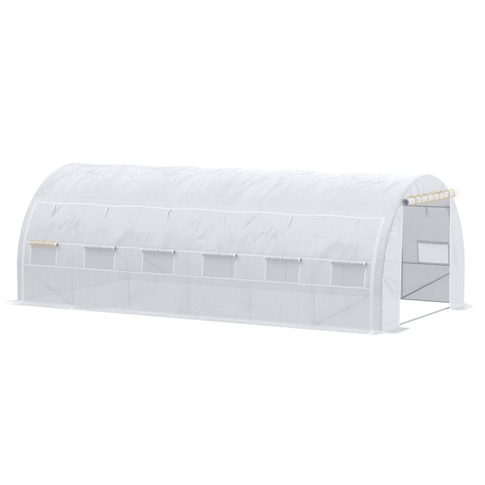 Outsunny 6x3x2m Polytunnel Greenhouse Image 1