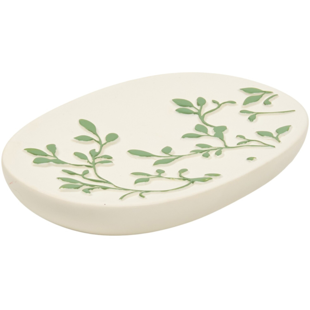 Sage Botanical Soap Dish Image 3