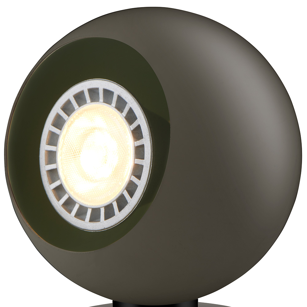 Wilko Dark Grey Magnetic Base Lamp Image 5