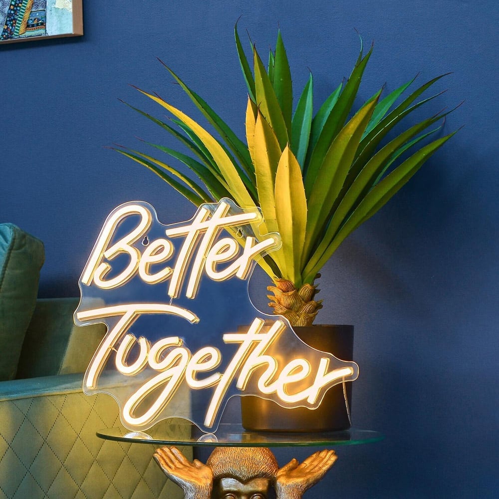 Better Together LED Neon Sign Image 6
