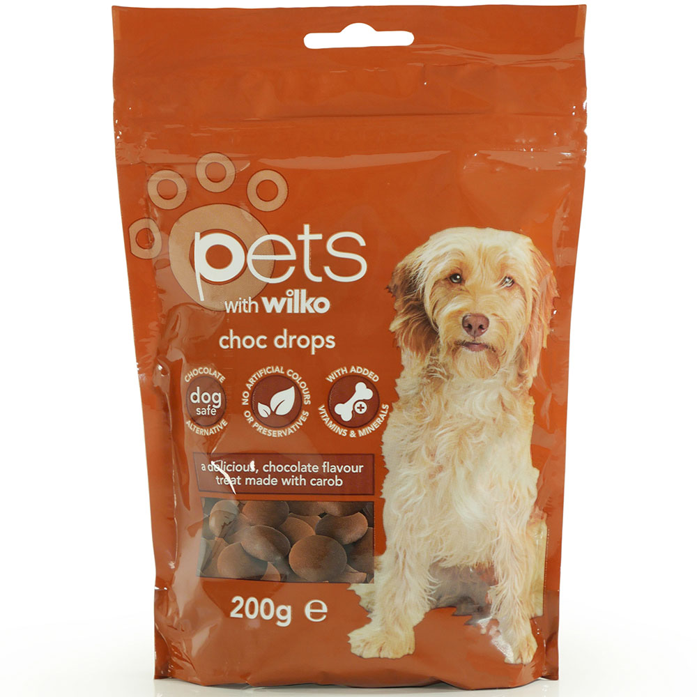 Wilko Choc Drops for Dogs 200g  Image 1