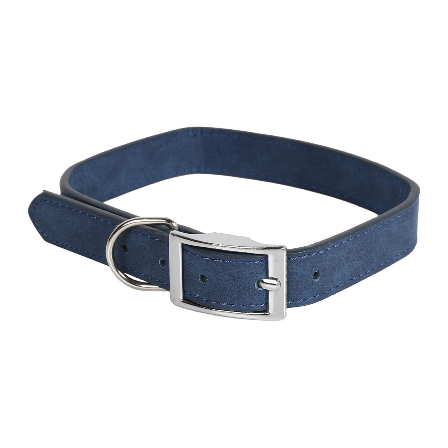 Classic Dog Collar - Navy / Large Image 2