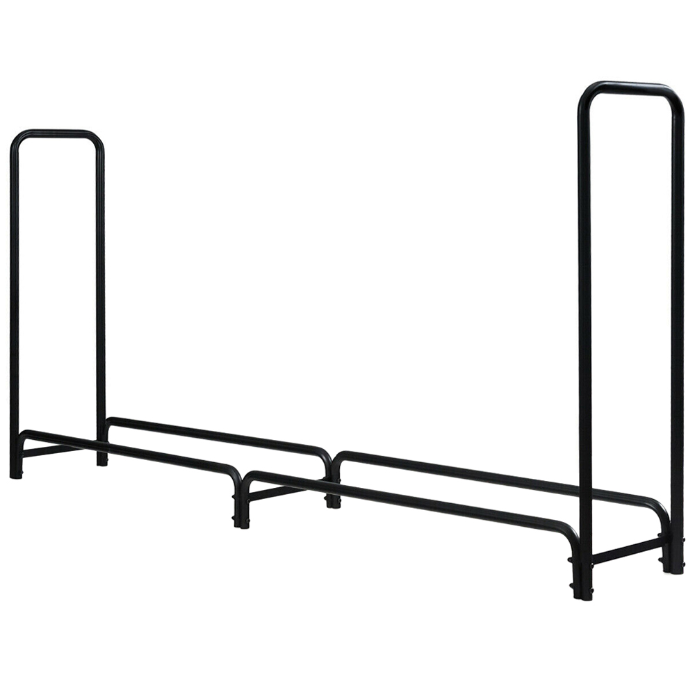 Costway Outdoor Firewood Storage Rack Image 1