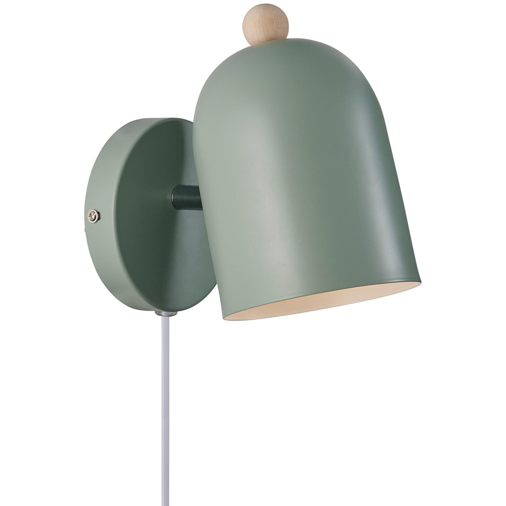 Nordlux Gaston Dusty Green Adjustable Wall Light Image 1