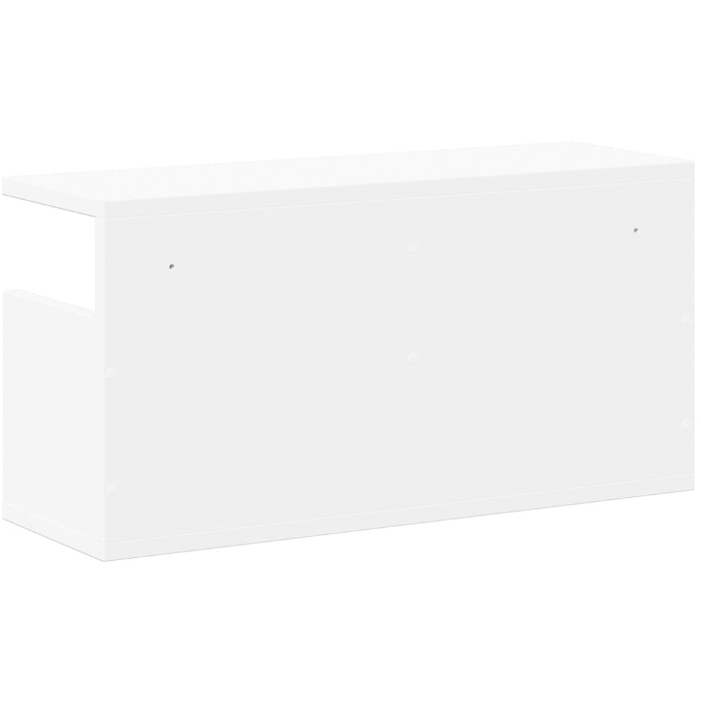 vidaXL White Wooden Wall Cabinet 60 x 20 x 30cm Image 5