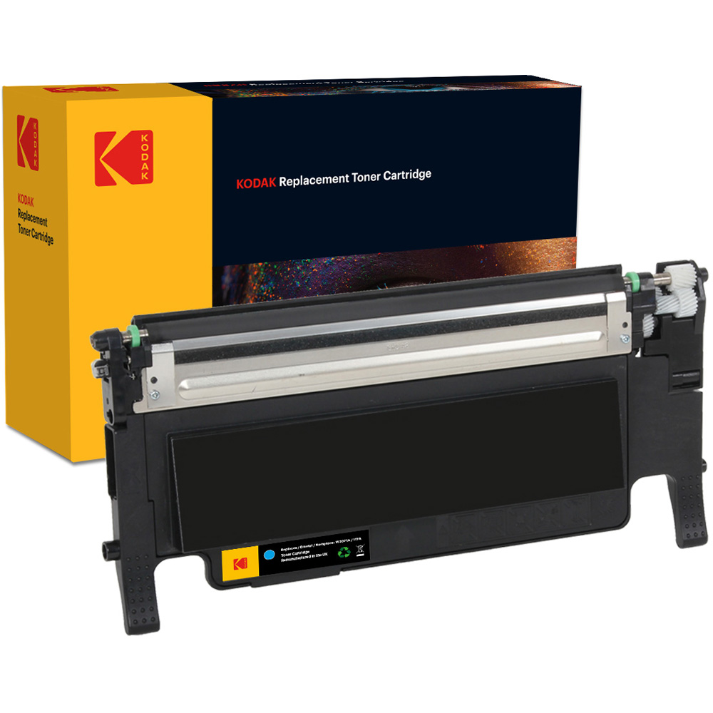 Kodak HP W2071A Cyan Replacement Laser Cartridge Image 1