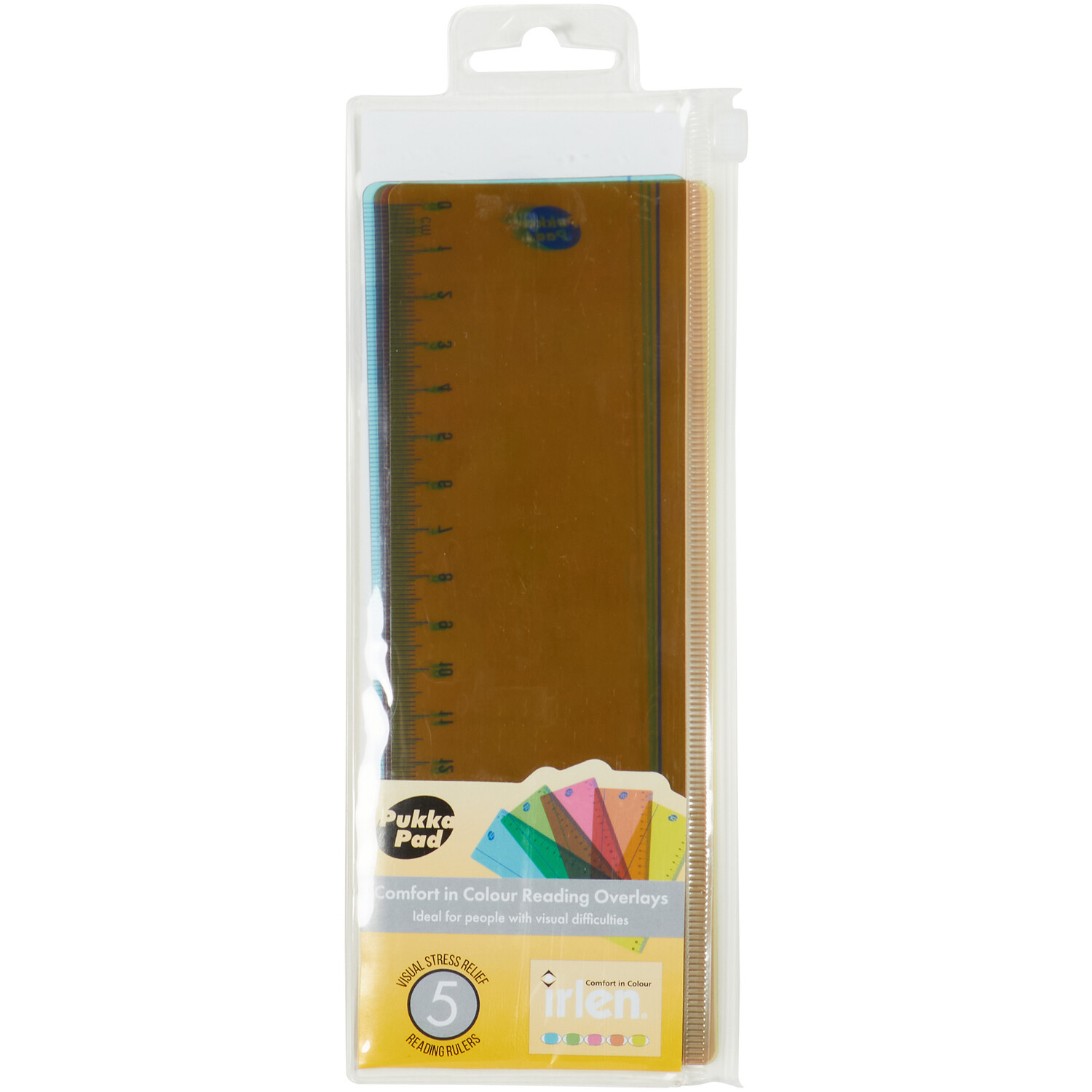 Pack of 5 Pukka Pad Irlen Overlays Image 1