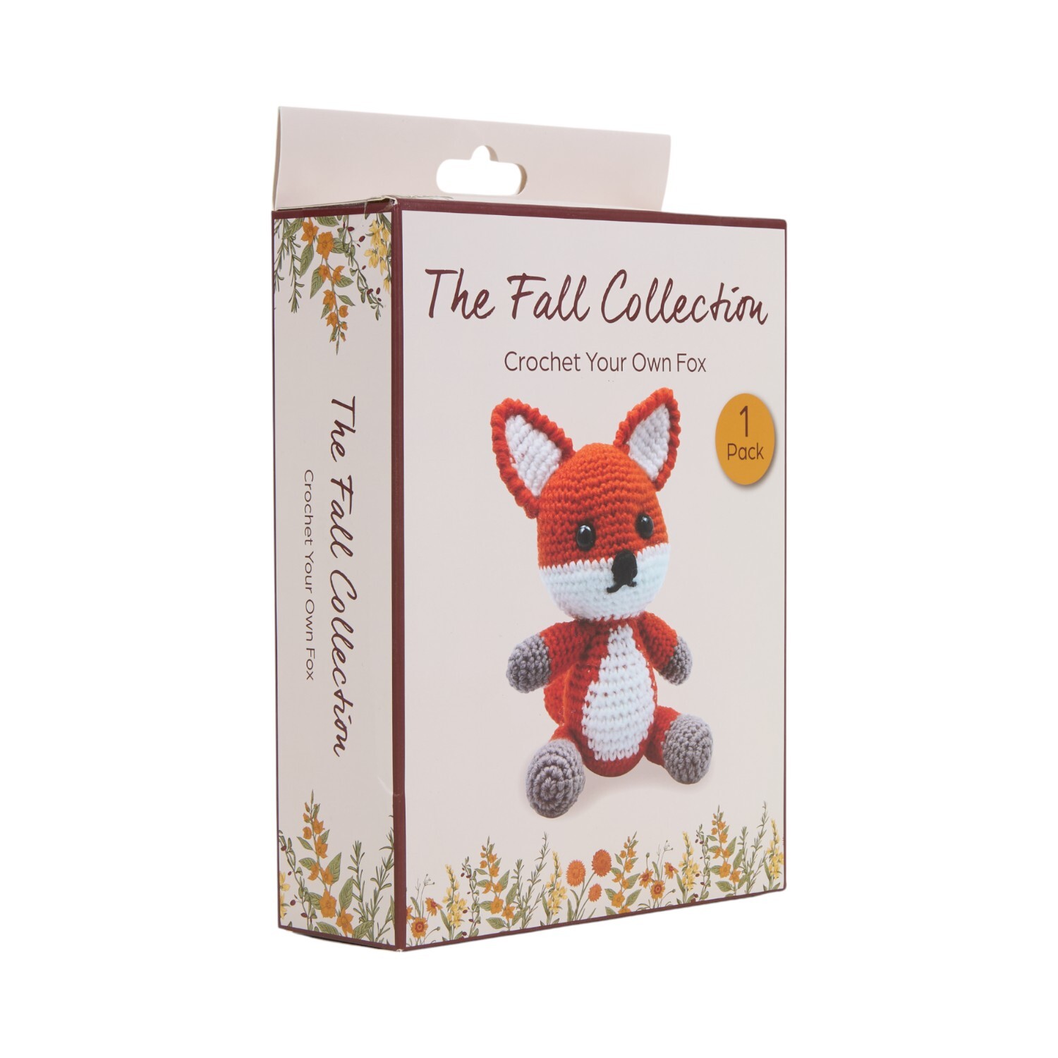 Crochet Your Own Fox Orange and White Image 2