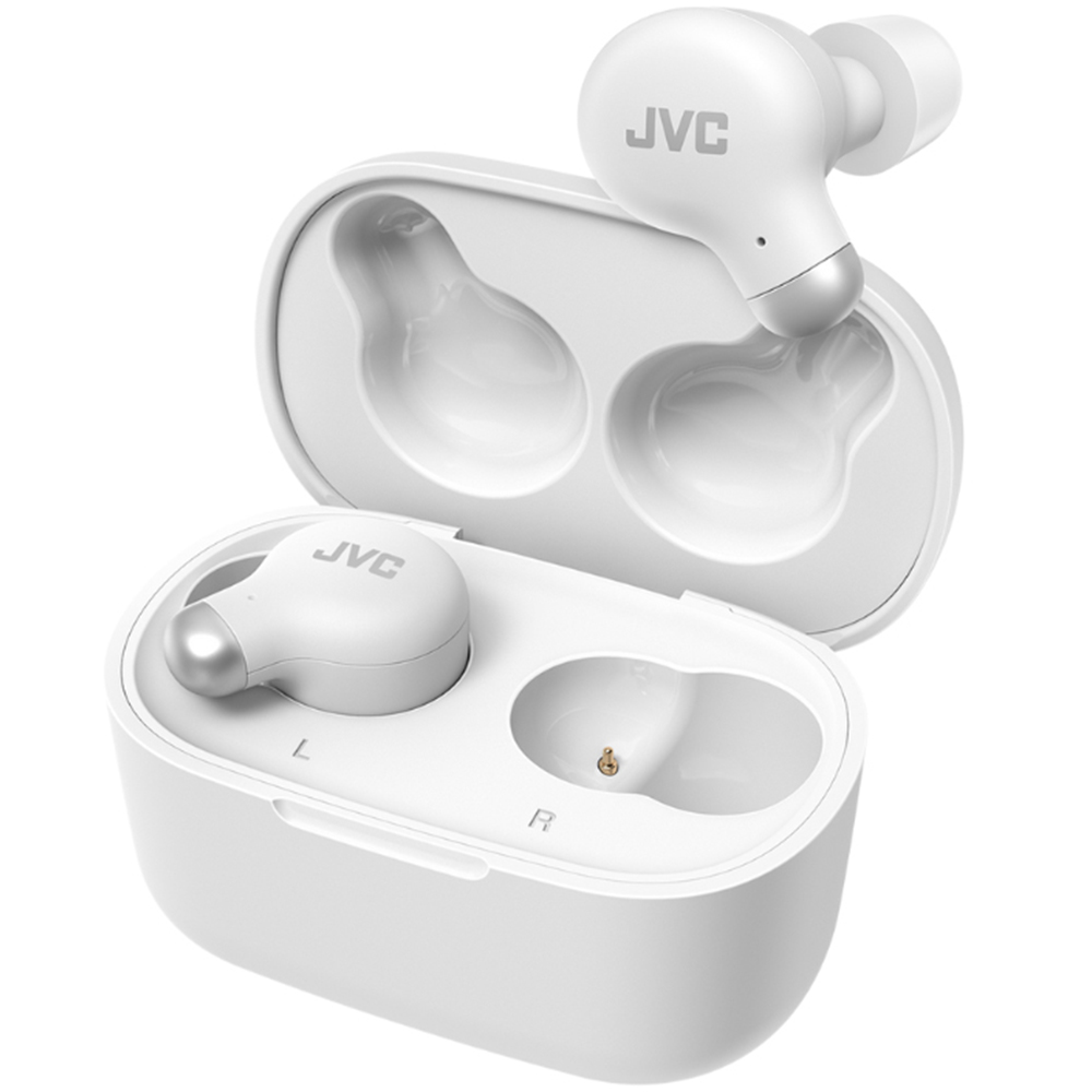 JVC HA-A25T White Active Noise Cancelling True Wireless Earphones Image 1