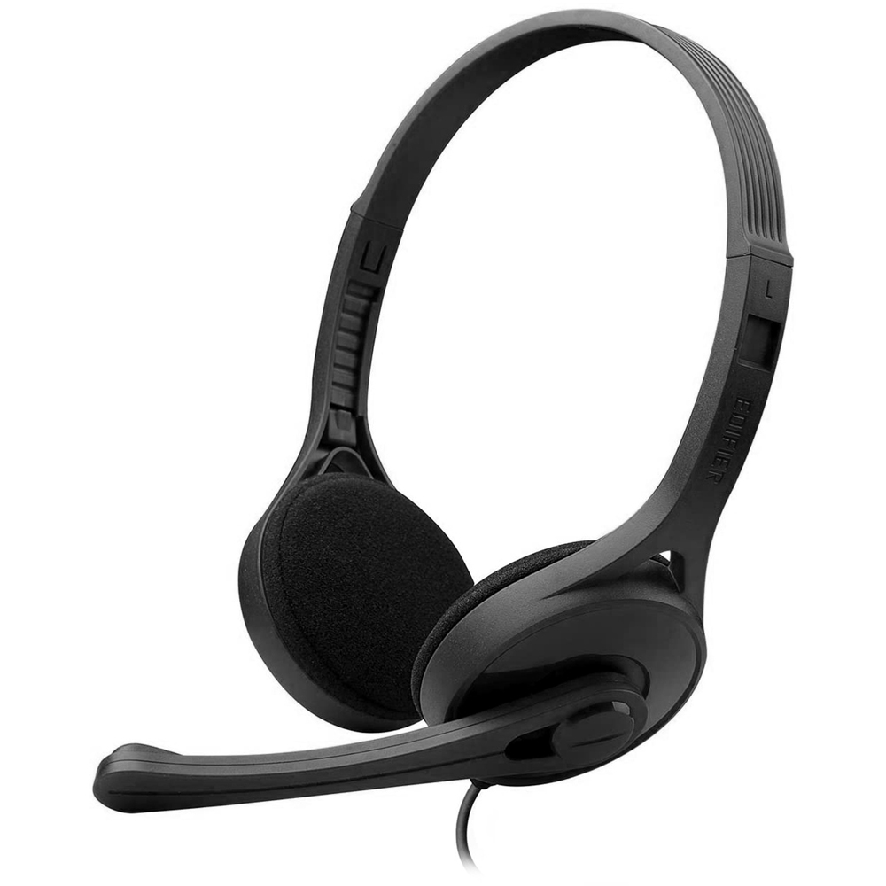 Edifier K550 Black PC Wired Headset with Microphone Image 1