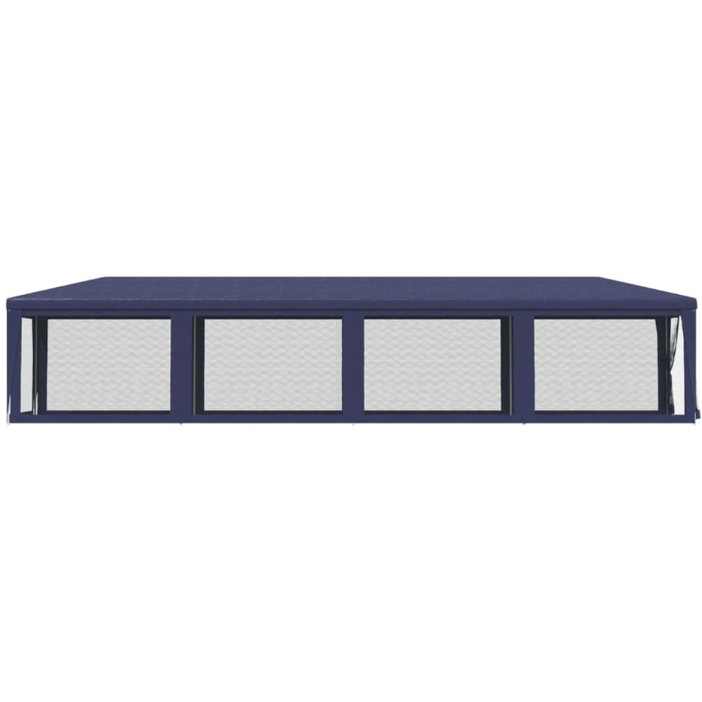 vidaXL 3 x 12m Blue Party Tent with 10 Mesh Sidewalls Image 4
