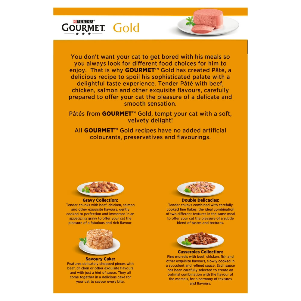 Gourmet Gold Pate Recipes Cat Food 12 x 85g Image 3
