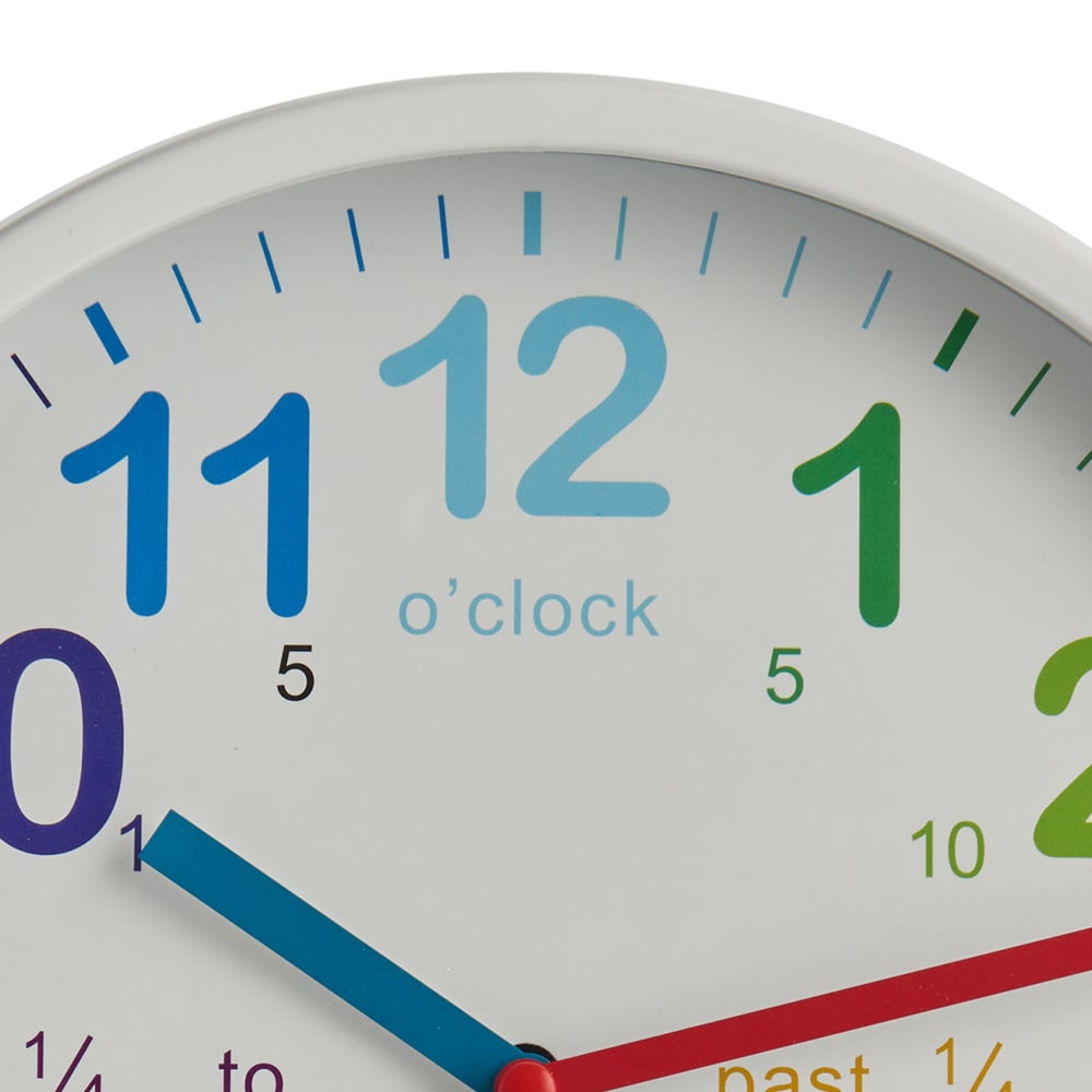 Wilko Tell The Time Kids Wall Clock Wilko