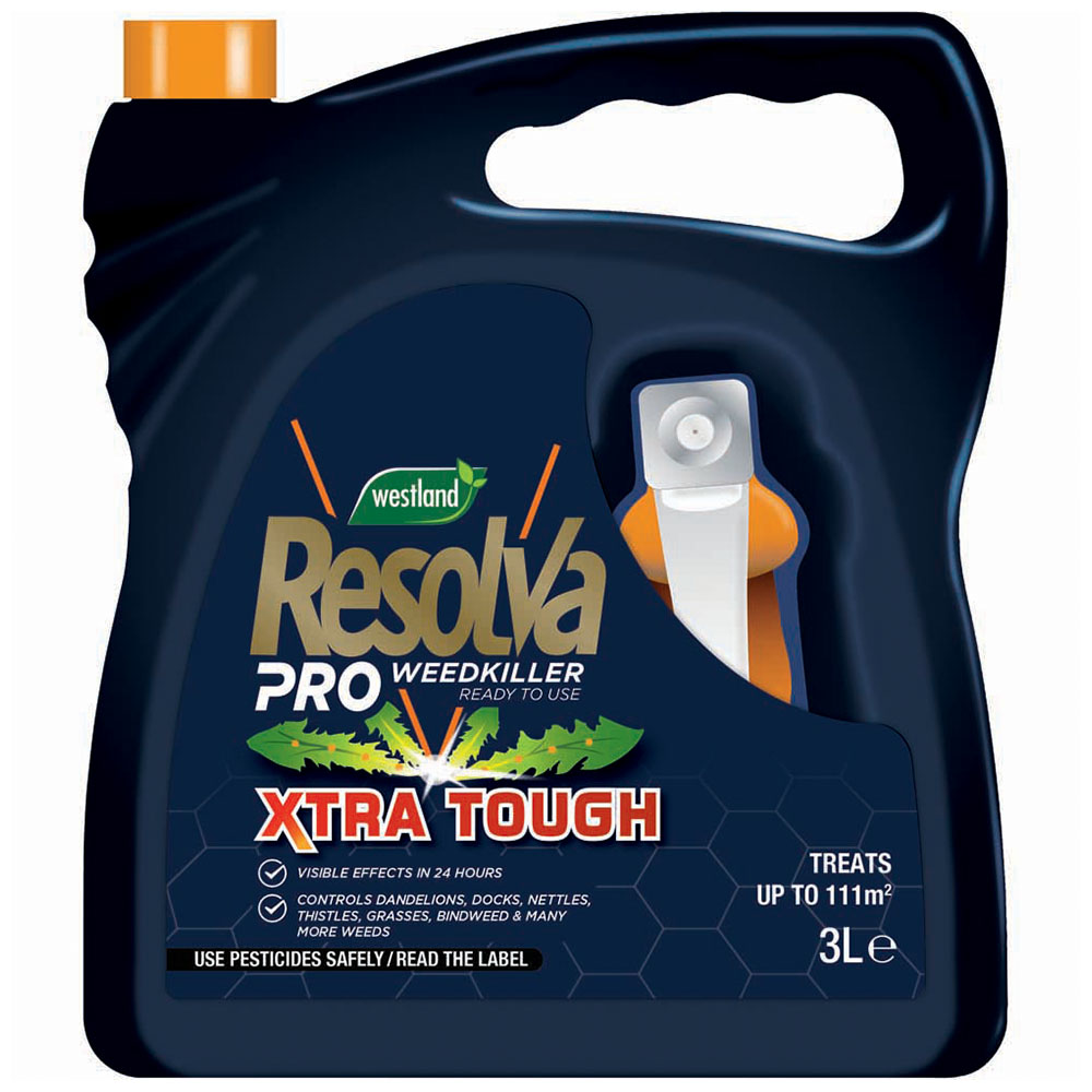 Resolva Pro Xtra Tough Ready-To-Use Weedkiller 3L Image 1