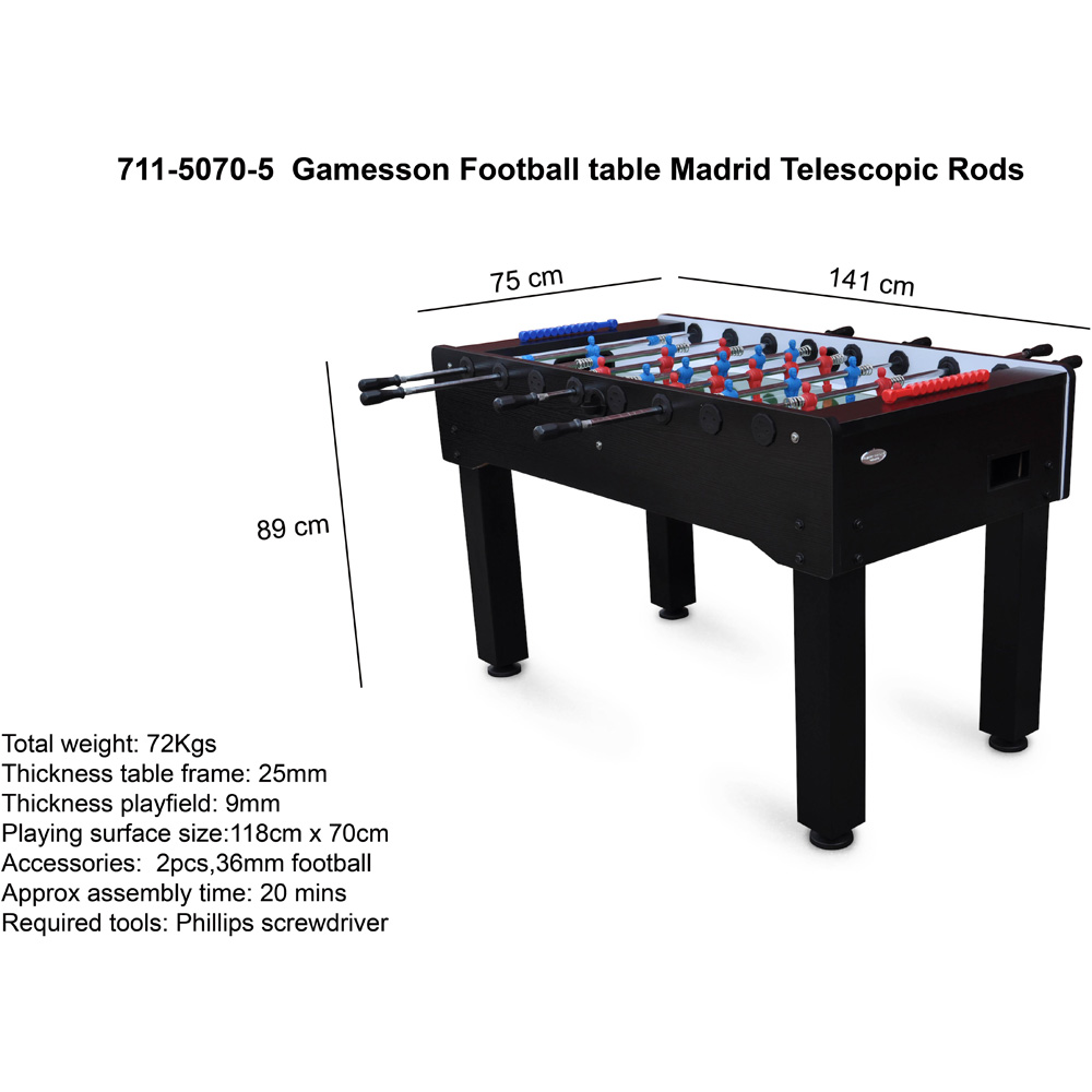Gamesson Football Table Image 9