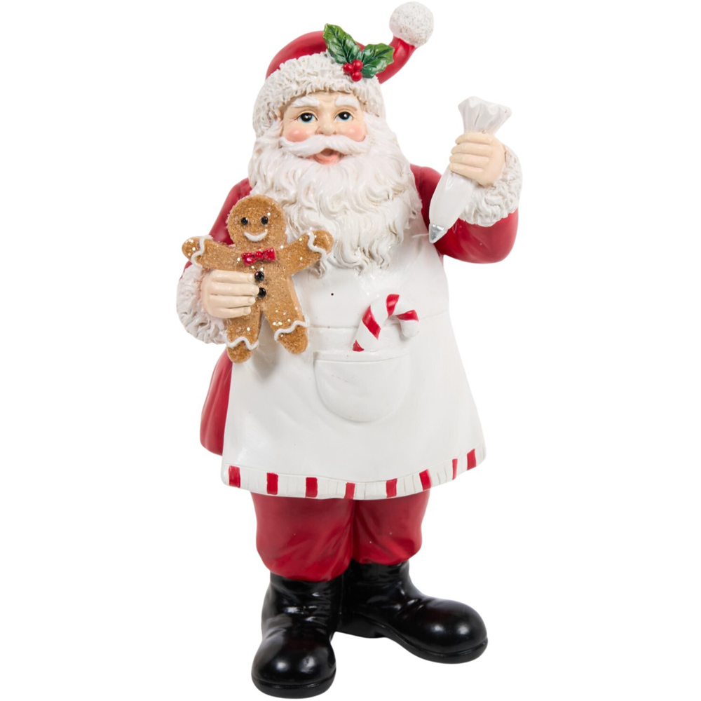 Chef Santa Festive Ornament Image 4