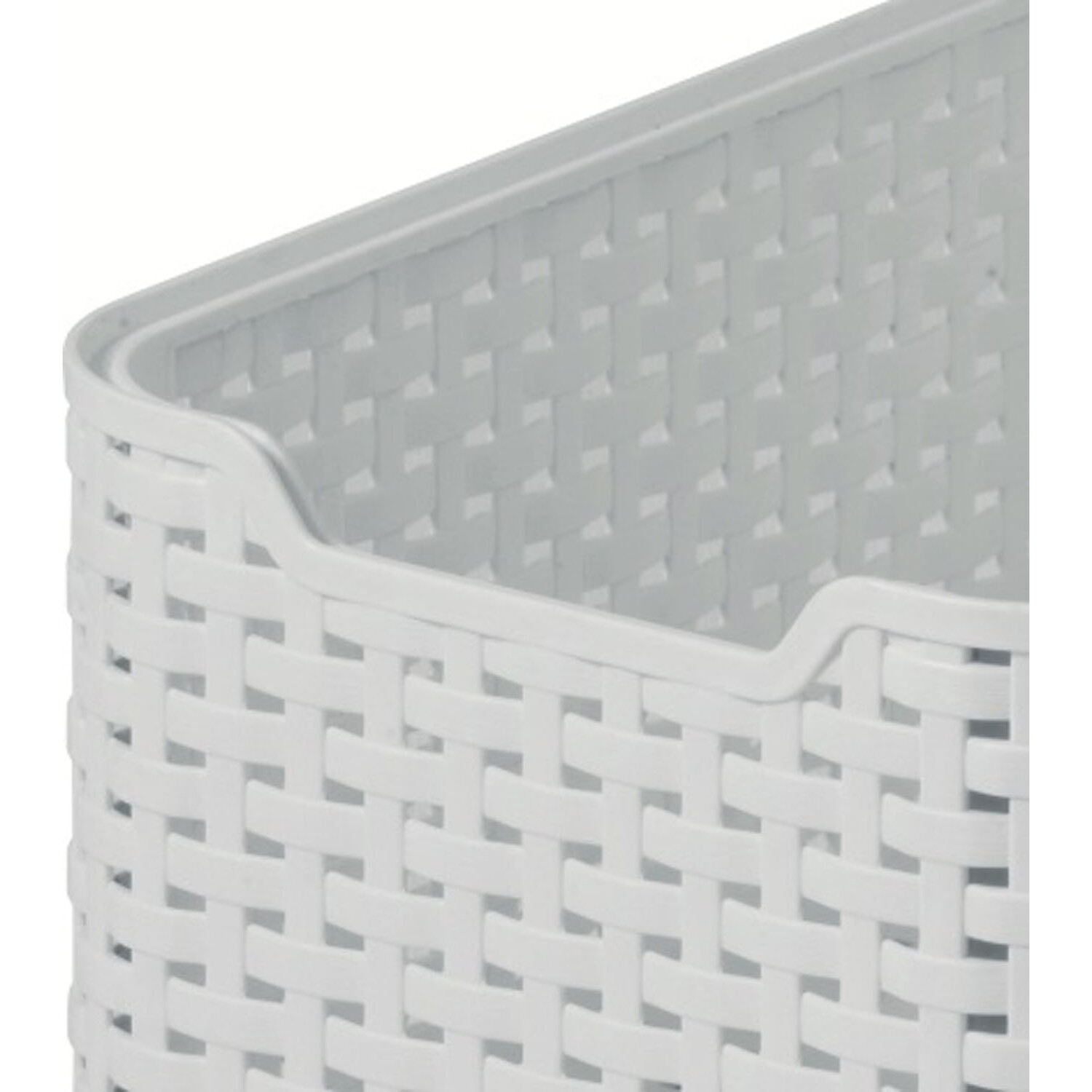 6L Grey Storage Basket Image 4