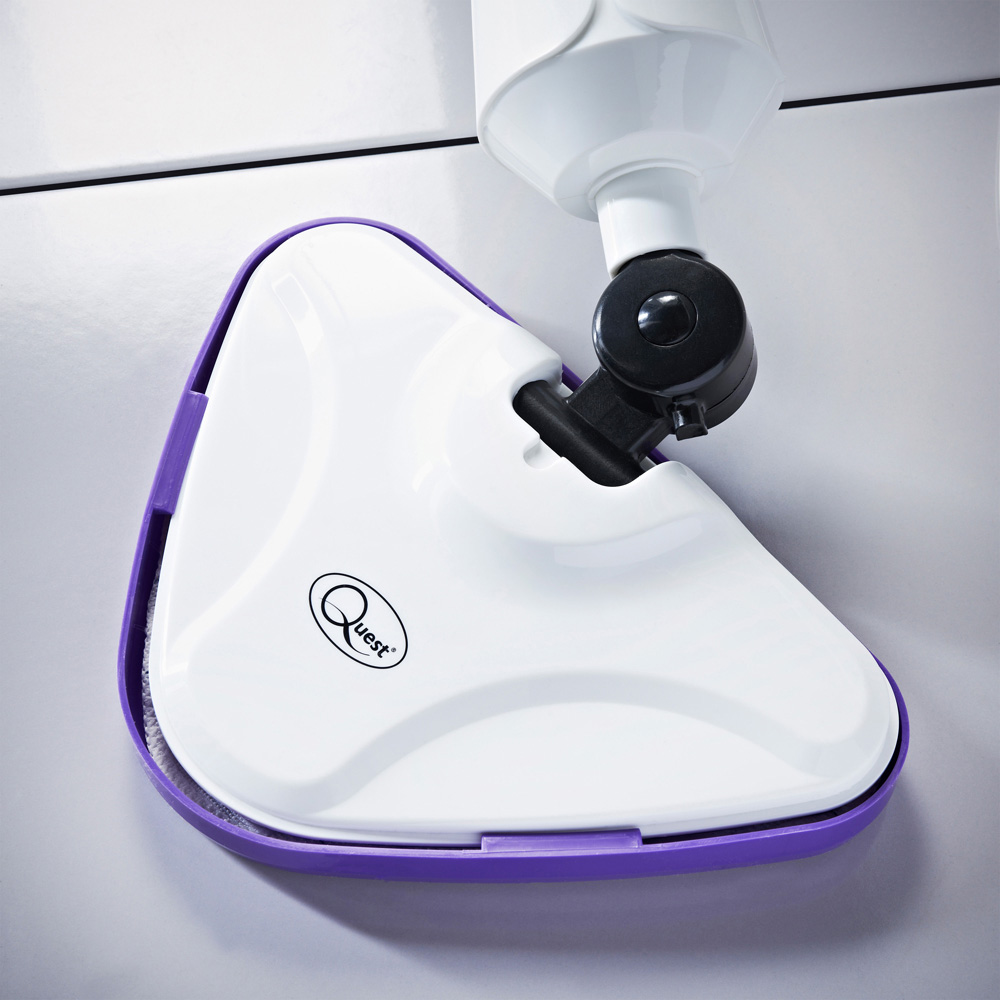 Quest 41989 White Corded Steam Mop 1300W Image 7
