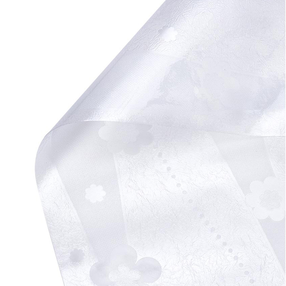 Living and Home PVC Static Cling Window Privacy Film Decals with Classic Floral Design 200 x 90cm Image 6