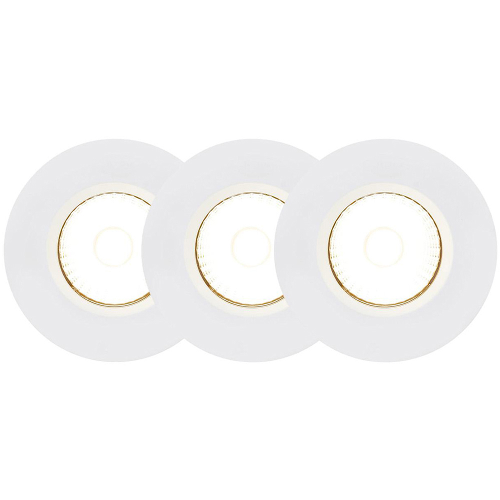 Nordlux Fremont 3-Kit 2700K White LED Downlight Image 1